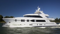 OA120 Yacht at full speed Photo Steven Cridland